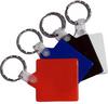 HK-25 Rectangular PVC Keyring