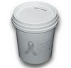 DBS-1.2-WHS 1.2 White Litre Donation Bucket & Lid set