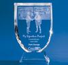 3DC-10-SM Crystal Shield Award Small