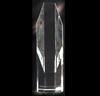 CA-35-LG Octagon Crystal Award Large