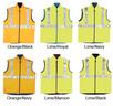 ECLTH-760 Brad Hi Vis Reversible Vest (Embroidered)