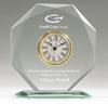 GL-25-C Special Cut Glass with Gold Clock trim.