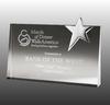 C-30-S Rectangular Star Award (Crystal)