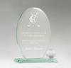 GT-26-G Golf Glass Award (Oval)
