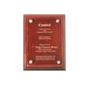 PA-22-SM-DE Rosewood Plaque with Acrylic (Direct Engrave - Small)