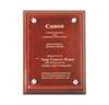 PA-22-ME-DE Rosewood Plaque with Acrylic (Direct Engrave - Medium)